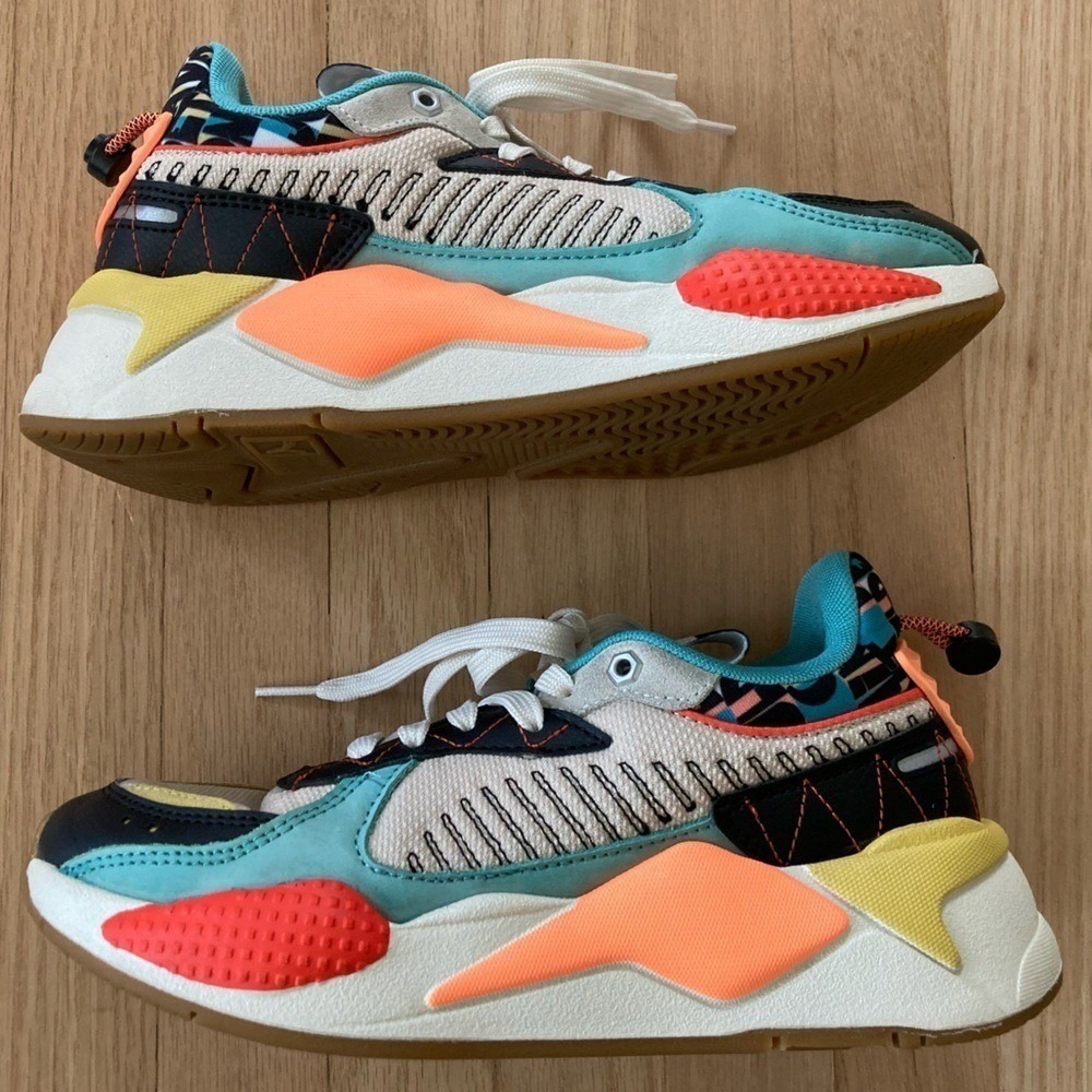 Puma RS X HC Multicolor‎ Athletic Sneakers Women's 6.5 Streetwear Indie Grunge - Picture 3 of 16